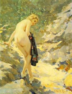 The Bather by Robert Reid