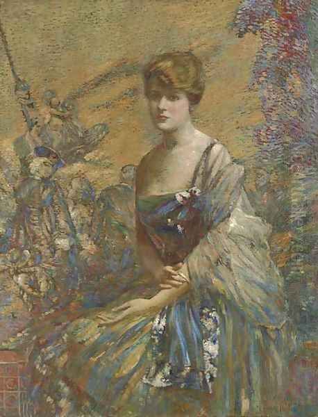 Lady in Blue - view 1