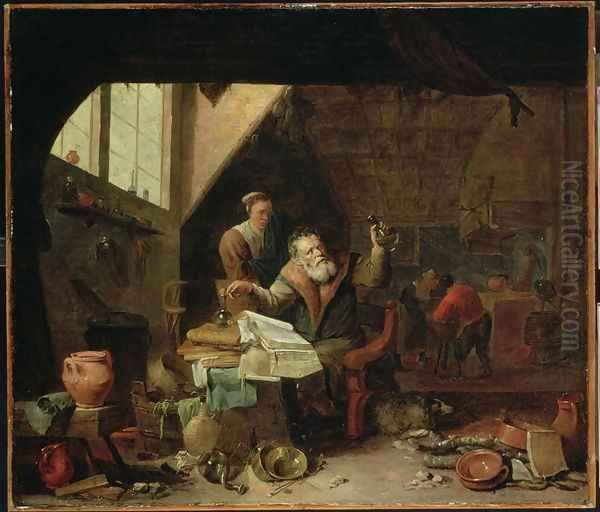An Alchemist, c.1640 - view 1