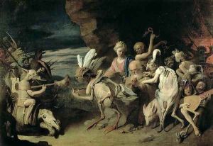 The Temptation of St. Anthony of Egypt by David The Younger Ryckaert