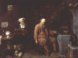 The Alchemist by David The Younger Ryckaert