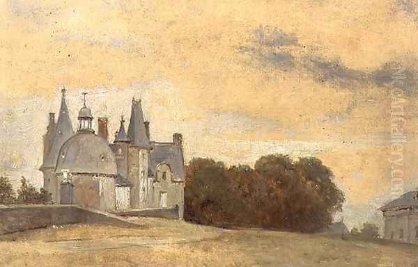 The Chateau des Rochers near Vitre, 1831-1832 - view 1
