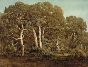 The Great Oaks of Old Bas-Breau, 1864 by Theodore Rousseau