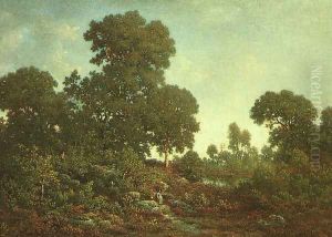 Springtime 1860 by Theodore Rousseau
