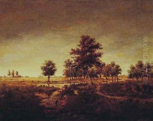 Forest at Fontainebleau by Theodore Rousseau
