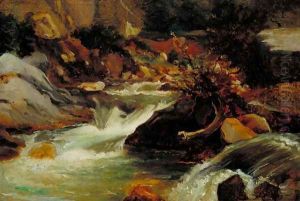 Landscape Study (La Source) c.1830 by Theodore Rousseau