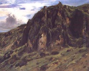 Landscape in the Auvergne, 1830 by Theodore Rousseau