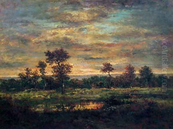 Pond at the Edge of a Wood - view 1