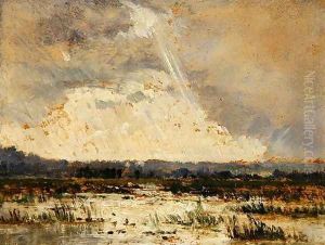 The Marsh in the Souterraine, 1842 by Theodore Rousseau