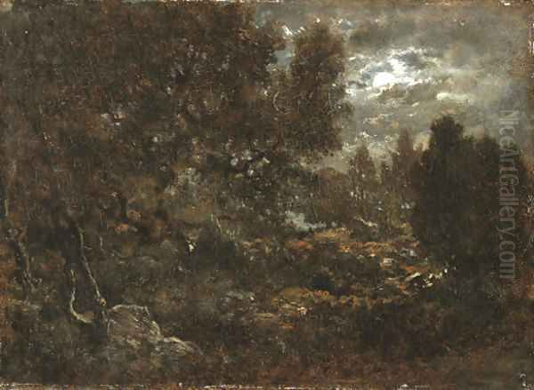 Clairiere de Foret, Clair de Lune - view 1