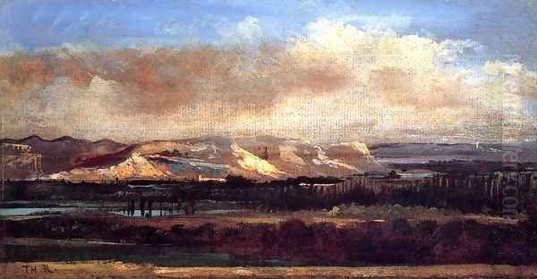 The Saleve Cliffs near Geneva 1834 - view 1