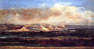 The Saleve Cliffs near Geneva 1834