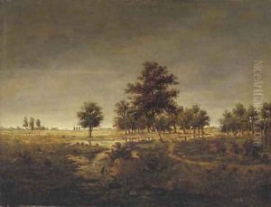 The Forest at Fontainebleau by Theodore Rousseau