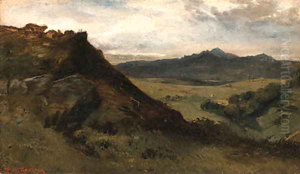 Vue de montagne, Auvergne - view 1