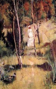 A Summer Morning Tiff by Tom Roberts