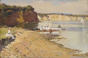 Slumbering Sea, Mentone by Tom Roberts