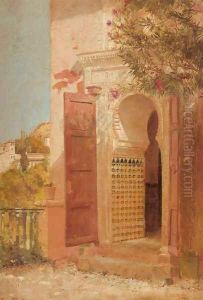 Moorish Doorway by Tom Roberts