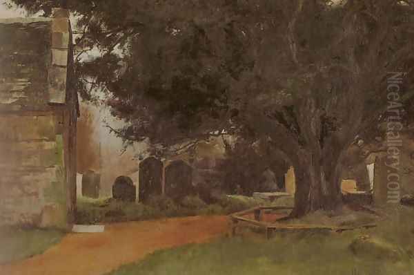 Churchyard at Shillingstone - view 1