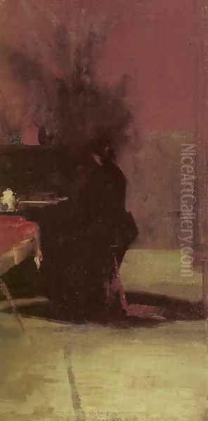 Woman at the Piano - view 1