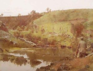 Quiet Day on Darebin Creek by Tom Roberts