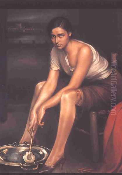 La Chiquita Piconera by Julio de Romero de Torres