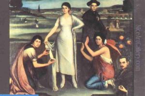 Nuestra Sra. de Andalucia by Julio de Romero de Torres