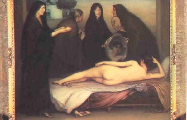 El pecado by Julio de Romero de Torres
