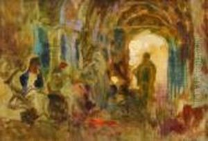 Scena Araba by Plinio Nomellini