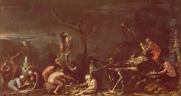 Scene of Witches - view 1