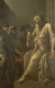 The Death of Socrates by Salvator Rosa