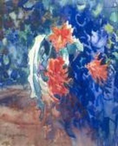 Fiori Del Deserto by Plinio Nomellini