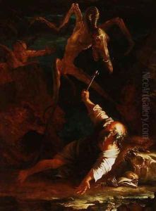 The Temptation of St. Anthony by Salvator Rosa