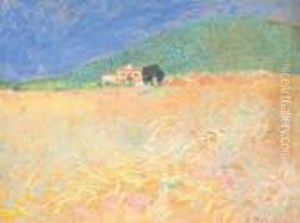 Campagna Assolata by Plinio Nomellini