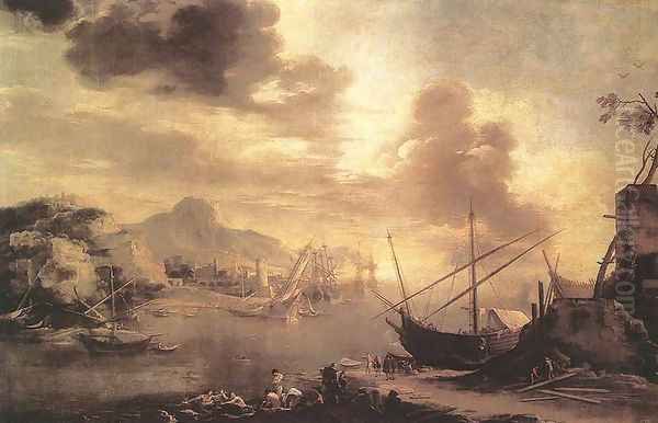View of the Gulf of Salerno 1640-45 - view 1