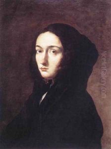 Portrait of the Artist's Wife Lucrezia 1657-60