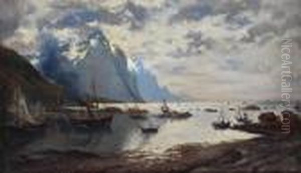Norwegian Fjord Landscape - view 1