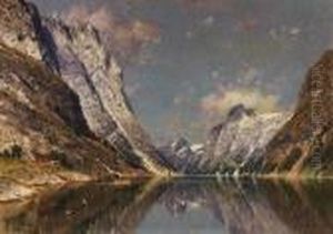 Norwegische Fjordlandschaft