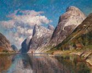Fjordlandschaft by Adelsteen Normann