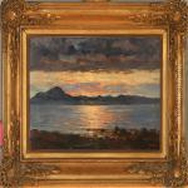Coastal Scene Atsunset - view 1