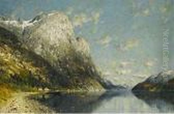 Schaferin Am Fluss - view 1