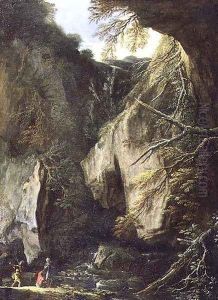 Rocky Landscape by Salvator Rosa