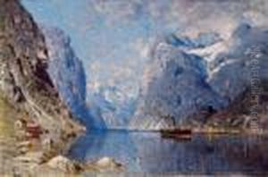 Paesaggio Di Fiordo by Adelsteen Normann