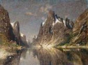 Signiert Unten Links: A. Normann. by Adelsteen Normann