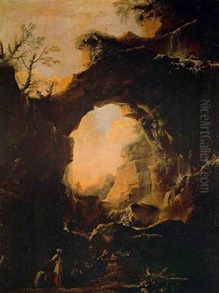 Grotto with Cascades - view 1