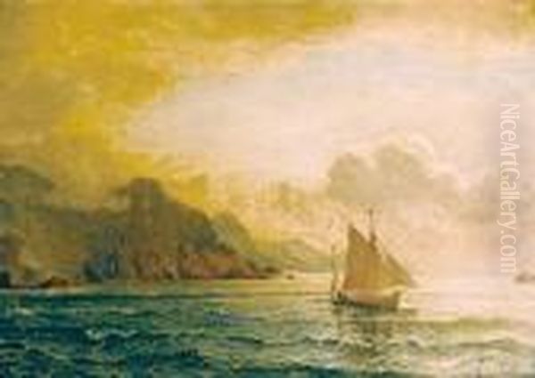 Seilskute Ved Kyst - view 1