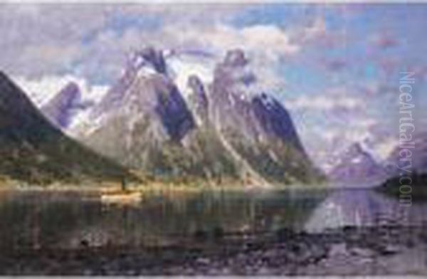Saltenfjorden, Norge (the Saltenfjord, Norway) - view 1
