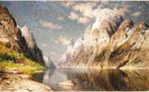 The Fjord by Adelsteen Normann
