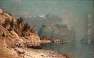 An Autumn Day In The Fjords by Adelsteen Normann