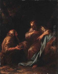 The Temptation of Christ by Salvator Rosa