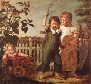 The Hulsenbeck Children 1805-06 by Philipp Otto Runge